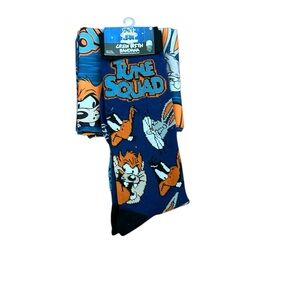 Space Jam Tune Squad Crew Socks with bandana